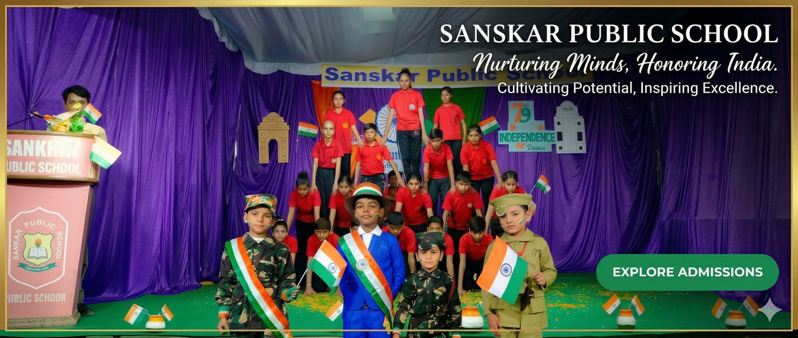 Sanskar Public School Mirzapur Banner 3